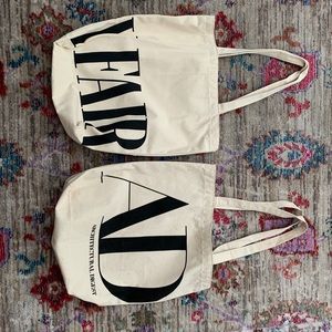 Vanity Fair & AD Totes